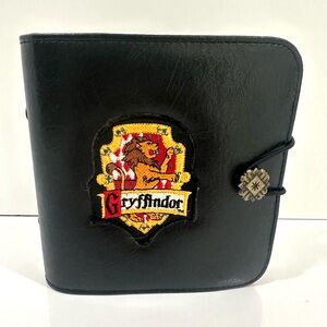 VTG Harry Potter CD DVD Case 2000 Y2K Gryffindor House Hog Warts Holds 12 Discs